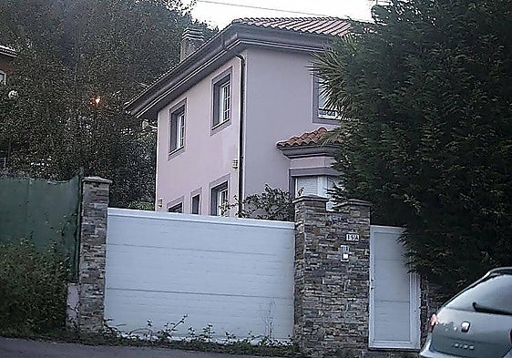 The house in Oviedo where the family lived