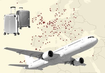 Malaga Airport connected to more destinations than ever before: 163 cities with direct flights