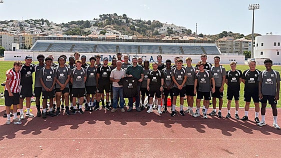 English football's Peterborough United FC have pre-season training session on Costa Tropical