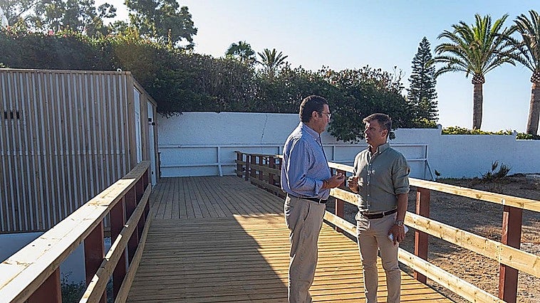 Marbella completes the section of the coastal path in Las Chapas