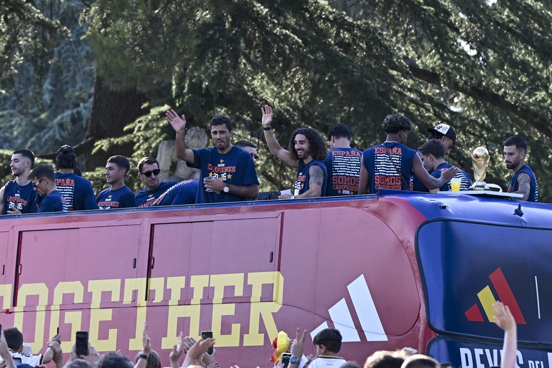 Spain's World Cup victory parade in Madrid