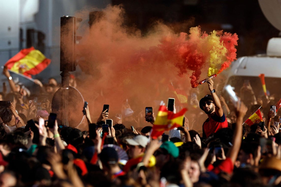 Spain's World Cup victory parade in Madrid