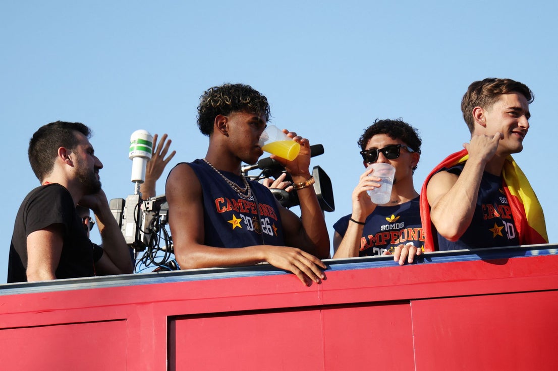 Spain's World Cup victory parade in Madrid