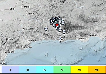 Granada province registers earthquake with several smaller aftershocks