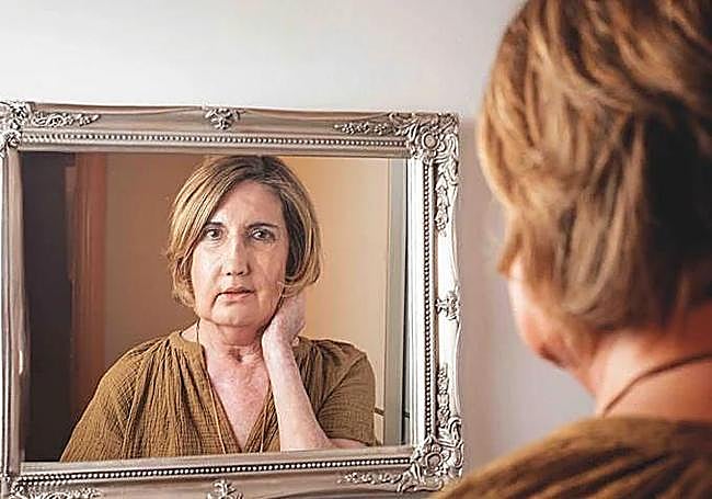 When she looks in the mirror, she says, ‘That’s not me, but I don’t think I look ugly.’