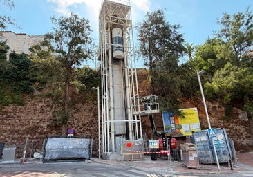 The refurbishment will completely modernise the panoramic lift.