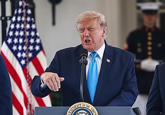 Donald Trump, President of the United States.