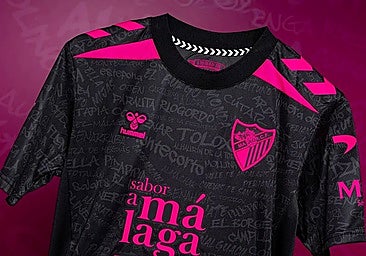 Image of Malaga's third kit for the 2026-27 season.