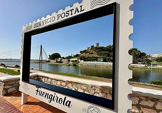 The new scenic photo spot next to the river park.