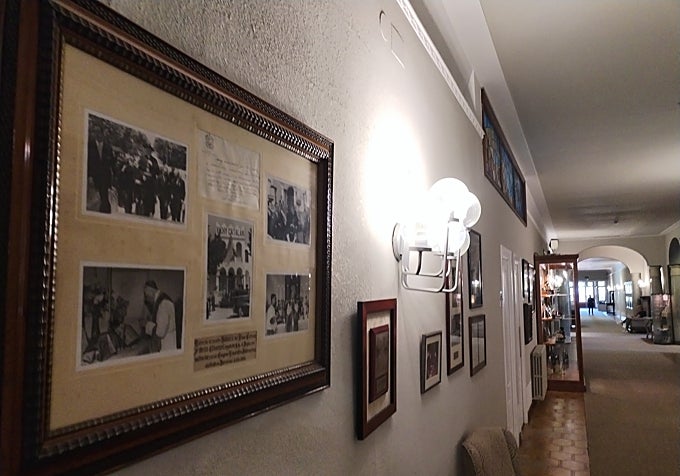 The history depicted in photos.