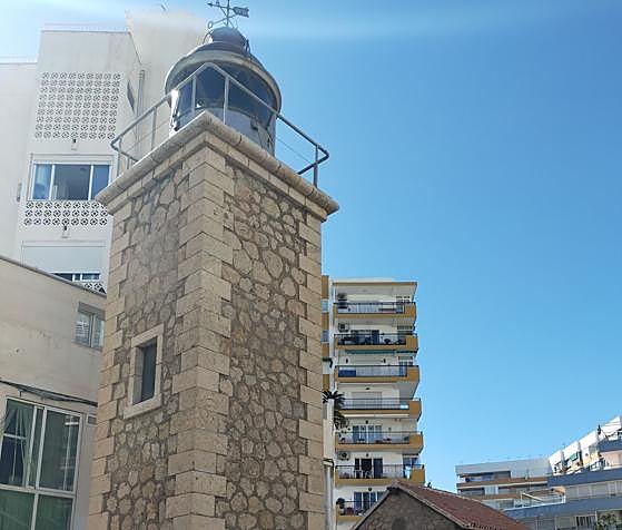 The lighthouse off Avenida Toré Toré