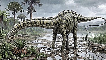 Artistic depiction of the animal.