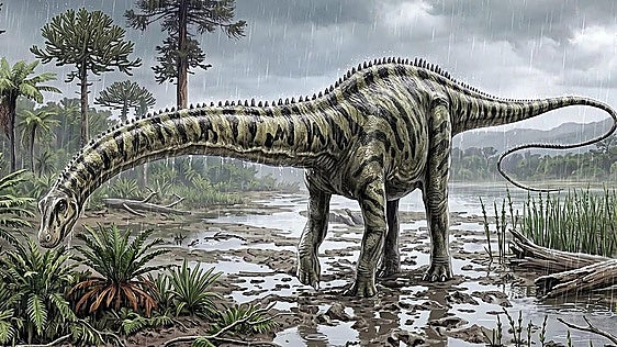 Spanish palaeontologists discover first Diplodocus outside North America in Teruel