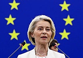 The President of the European Commission, Ursula von der Leyen.