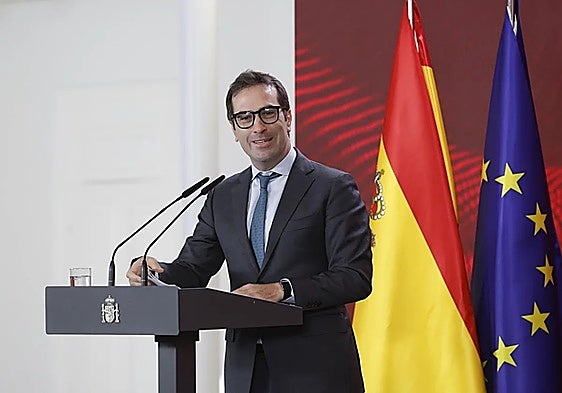 Spain's Economy Minister Carlos Cuerpo.