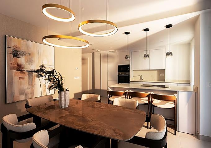 At Quintessence Marbella, the brief was to create a contemporary interior that would remain relevant beyond current design trends.
