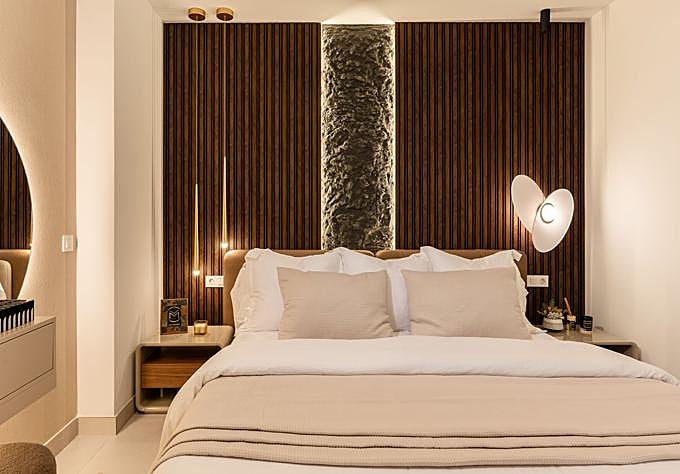 Natural materials, warm timber and clean Italian lines were used throughout the Quintessence project to balance personality with longevity.