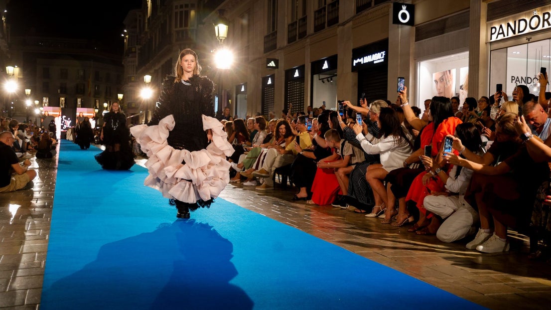 Pasarela Larios - Malaga's open-air fashion show, in pictures