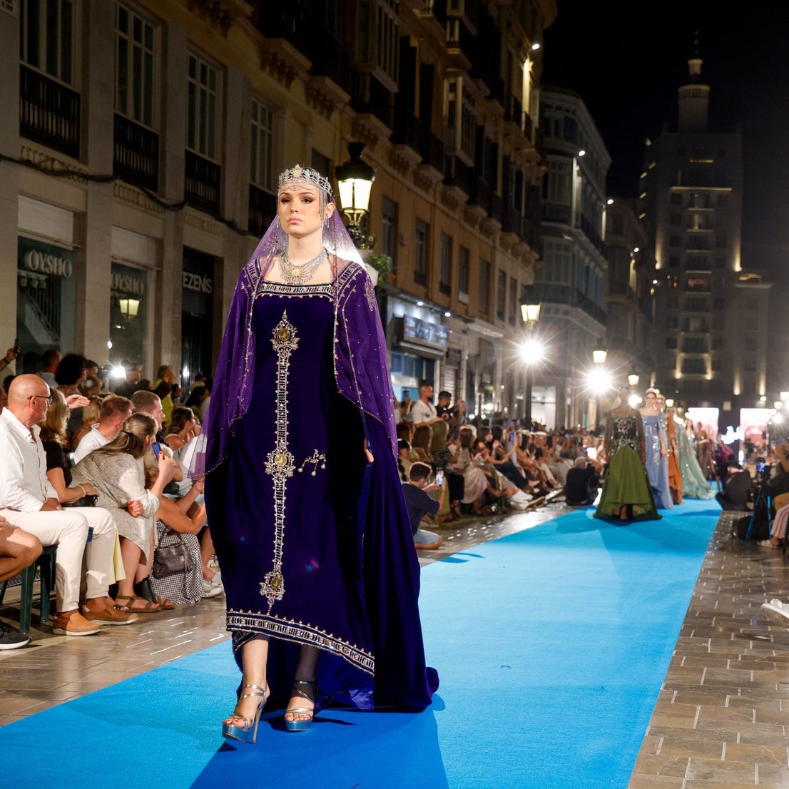 Pasarela Larios - Malaga's open-air fashion show, in pictures