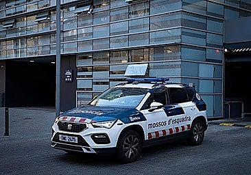 A Mossos d'Esquadra car.