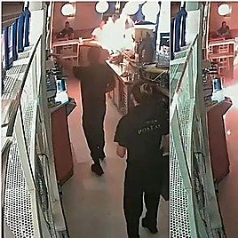 Man accepts three and a half years jail for setting fire to bar after being told there was no mayonnaise