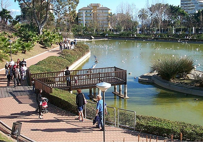 Parque La Paloma in Benalmádena is one of the best-known urban parks on the coast.