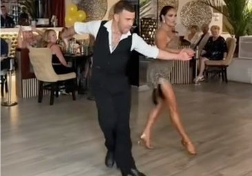 Jacqueline Becker and Alberto Andrada take to the dance floor.