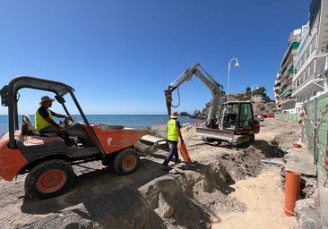 More than 60 per cent of the pipes and cables along Almuñécar promenade have been replaced