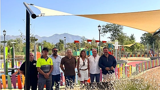 Mijas further improves its Gran Parque with 6,000 square metres of awnings and six toilets