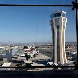 Malaga Airport.