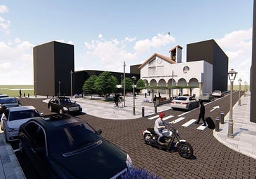 More accessible, more shade and no fountain: the new church square in Los Boliches