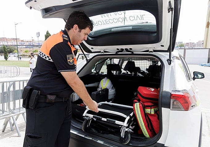 Equipment they carry in their vehicles for carrying out their duties.