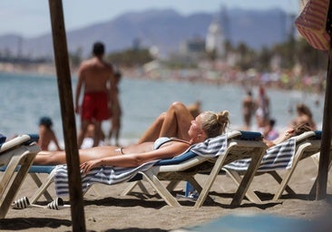 Tourists are enjoying quieter beaches.