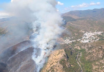 Wildfire forces evacuation of Montemayor Alto and Benahavís residents told to stay at home