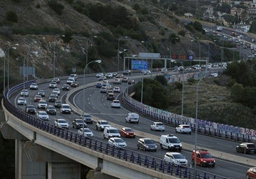 The stretch between the Ronda Este and Rincón is the main issue for drivers in Malaga province.