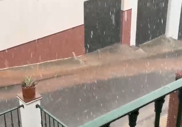 Heavy hailstorm takes Malaga province’s inland areas by surprise
