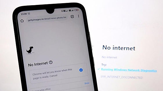 Malaga province's interior suffers widespread data outage