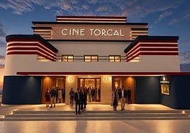 Visualisation of the Teatro Torcal project in Antequera.