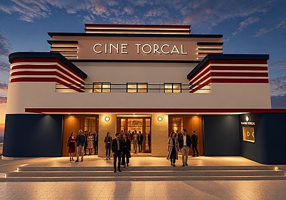 Visualisation of the Teatro Torcal project in Antequera.