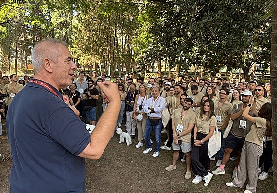 Miguel Gómez Molina, promotor of the event