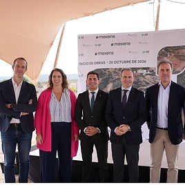 Group photo taken at the ceremony to mark the start of the building works.