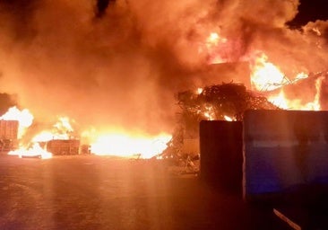 Antequera fire ravages part of landfill site for six hours