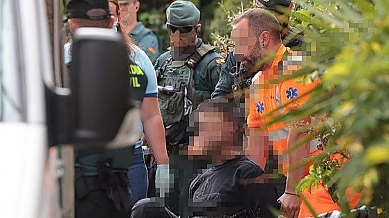The young man, under arrest in 2023, after barricading himself inside his home in Mijas.