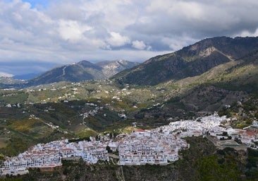 File photo of the town centre of Frigiliana.