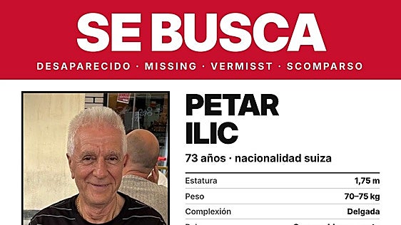 Search under way for 73-year-old Swiss tourist missing in Estepona