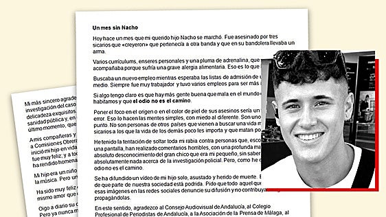 Innocent Malaga shooting victim Nacho's mother demands state's accountability in letter