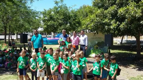 800 school children took part in World Environment Day outdoor activities in La Paloma Park.