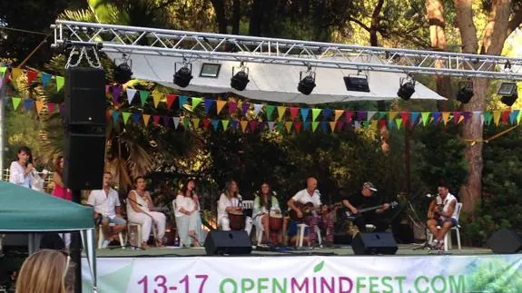 The Marbella Open Mind Fest is under way.