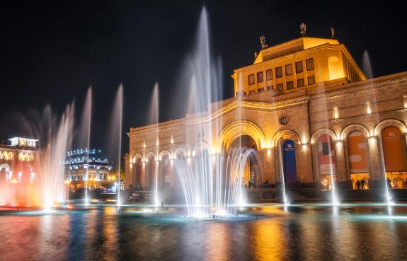 Yerevan, Armenia's capital city.