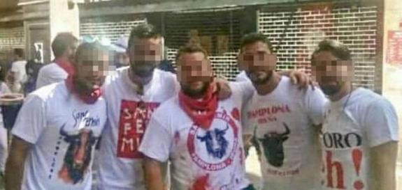 Photo of the accused during the festival in 2016.